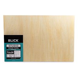 Blick Studio Artists' Wood Panels - Gallery Cradle, 24" x 36", 1-1/2" Cradle, front