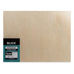 Blick Studio Artists' Wood Panels - Gallery Cradle, 30" x 40", 1-1/2" Cradle, front