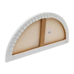 Masterpiece Tahoe Cotton Canvas Shape - Half Round, 12" x 24" angled back view