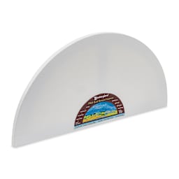 Masterpiece Tahoe Cotton Canvas Shape - Half Round, 12" x 24" angled front view
