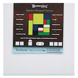 Masterpiece Tahoe Cotton Canvas Shape - Square, 10" x 10" (Front of canvas)