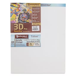 Masterpiece Tahoe Cotton Canvas - 11" x 14", 2-1/2" Profile, Acrylic Primed