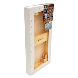 Masterpiece Tahoe Cotton Canvas - 12" x 24", 2-1/2" Profile, Acrylic Primed back side view
