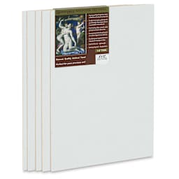 Masterpiece Sausalito Hardcore Pro Canvas Panel Pack - 9" x 12", Pkg of 5
