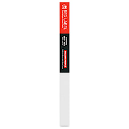 Fredrix Red Label Cotton Canvas - 12" x 16", Gallerywrap, side of packaging
