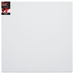 Fredrix Red Label Cotton Canvas - 48" x 48", Gallerywrap, front of packaging