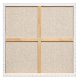 Fredrix Red Label Cotton Canvas - 36" x 36", 3/4" Profile, back