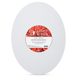 Fredrix Profile Cotton Canvas - 9" x 12", Oval