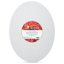 Fredrix Profile Cotton Canvas - 11" x 14", Oval