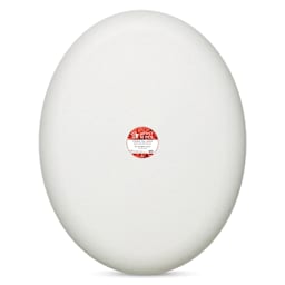 Fredrix Convexo Canvas - 24" x 36", Oval, front of canvas