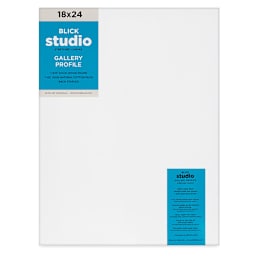 Blick Studio Stretched Cotton Canvas - Gallery Profile, 18" x 24" (front)