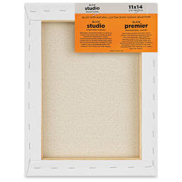 Blick Studio Stretched Cotton Canvas - Traditional Profile, 11" x 14" (back)
