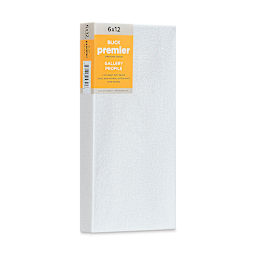 Blick Premier Stretched Cotton Canvas - Gallery Profile, Splined, 6" x 12" (side view)
