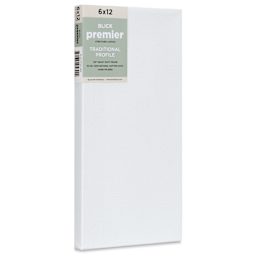 Blick Premier Stretched Cotton Canvas - Traditional Profile, Splined, 6" x 12"