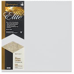Masterpiece Elite Portrait Smooth Canvas - 18" x 18", Oil Primed