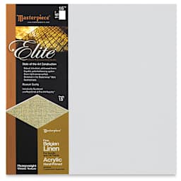 Masterpiece Elite Heavyweight Canvas - 16" x 16", Acrylic Primed