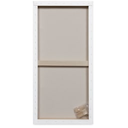 Blick Premier Heavyweight Stretched Cotton Canvas - 18" x 36", 1-3/8" Profile back