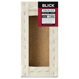 Blick Premier Belgian Linen - 6" x 12", Oil-Primed, 1-3/8" Profile, back with packaging