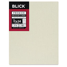 Blick Premier Belgian Linen - 11" x 14", Oil-Primed, 1-3/8" Profile, front