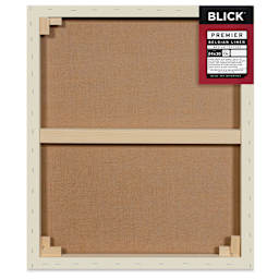 Blick Premier Belgian Linen - 24" x 30", Oil-Primed, 1-3/8" Profile, back with packaging