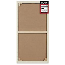 Blick Premier Belgian Linen - 24" x 48", Oil-Primed, 1-3/8" Profile, back with packaging
