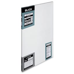 Blick Studio Linen Stretched Canvas - 20" x 30", Traditional 3/4" Profile (side view)