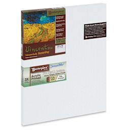 Masterpiece Vincent Pro Sausalito Cotton Canvas - 12" x 16", Acrylic Primed
