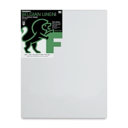 Fredrix Pro Series Traditional Profile Belgian Linen Canvas - 20" x 24", Acrylic Primed