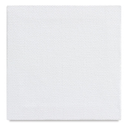 Blick Studio Mini Cotton Canvas - 4'' x 4'', White, Pkg of 2, front of canvas