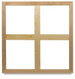Masterpiece Cross Braces - 40" set, front view of cross braces - stretcher bars are not included
