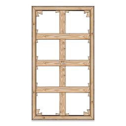 Masterpiece B2 Stretcher Kit with Braces - 30" x 120", With Brace