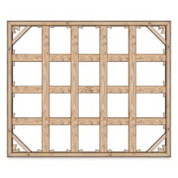 Masterpiece B2 Stretcher Kit with Braces - 84" x 08", With Brace