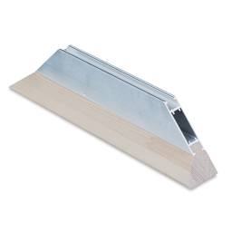 MUSEO ALU-Frame Aluminum Stretcher Bars - Angled view of single 1" Bar