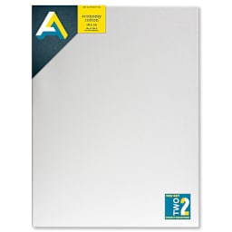 Art Alternatives Economy Cotton Stretched Canvas - 18" x 24", 5/8" deep, Pkg of 2
