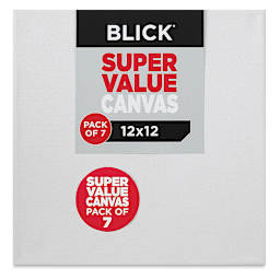 Blick Super Value Canvas Pack - 12'' x 12'', Pkg of 7