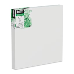 Liquitex Recycled Stretched Canvas - 12" x 12", 1-3/8" Deep Edge Profile, at an angle