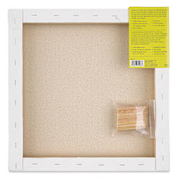 Strathmore 300 Series Stretched Cotton Canvas - 1-3/8" Profile, 16" x 16" back
