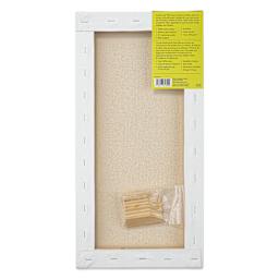Strathmore 300 Series Stretched Cotton Canvas - 3/4" Profile, 10" x 20" back