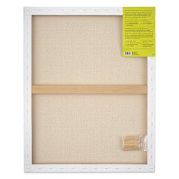 Strathmore 300 Series Stretched Cotton Canvas - 3/4" Profile, 24" x 30" back
