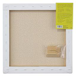 Strathmore 300 Series Stretched Cotton Canvas - 3/4" Profile, 16" x 16" back