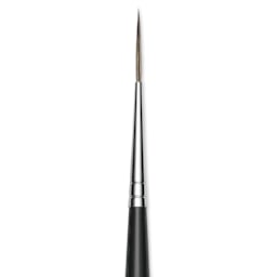 Da Vinci Casaneo Synthetic Squirrel Watercolor Brush - Rigger, Size 0, Short Handle, Synthetic, close-up