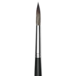 Da Vinci Casaneo Synthetic Squirrel Watercolor Brush - Rigger, Size 16, Short Handle, Synthetic, close-up