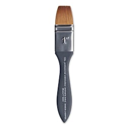 Winsor & Newton Professional Watercolor Synthetic Sable Brush - Wash, 1", Short Handle
