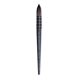 Winsor & Newton Professional Watercolor Synthetic Squirrel Brush - Quill, Short Handle, Size 6