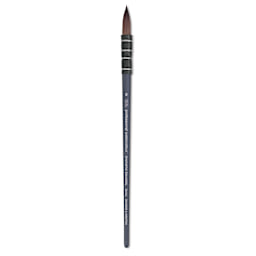 Winsor & Newton Professional Watercolor Synthetic Squirrel Brush - Quill, Short Handle, Size 0