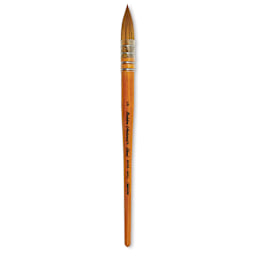 Silver Brush Golden Natural Brush - Quill, Short Handle, Size Large