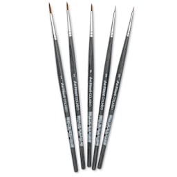 Da Vinci Colineo Miniature Synthetic Kolinsky Sable Brushes - Set of 5