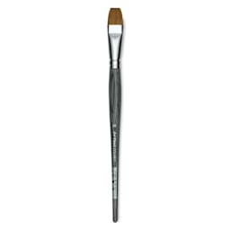 Da Vinci Colineo Synthetic Kolinsky Sable Brush - Flat, Size 16, Short Handle