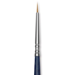 Escoda Chronos Brush - Short Handle, Round, Size 2/0, close-up