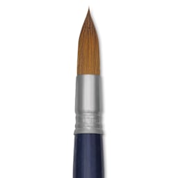 Escoda Chronos Brush - Short Handle, Mop, Size 14, close-up